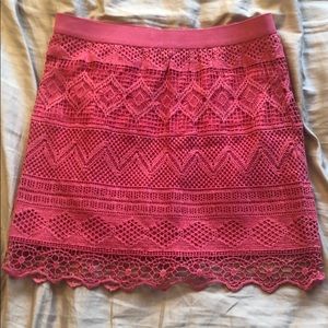 Lace Pencil Skirt